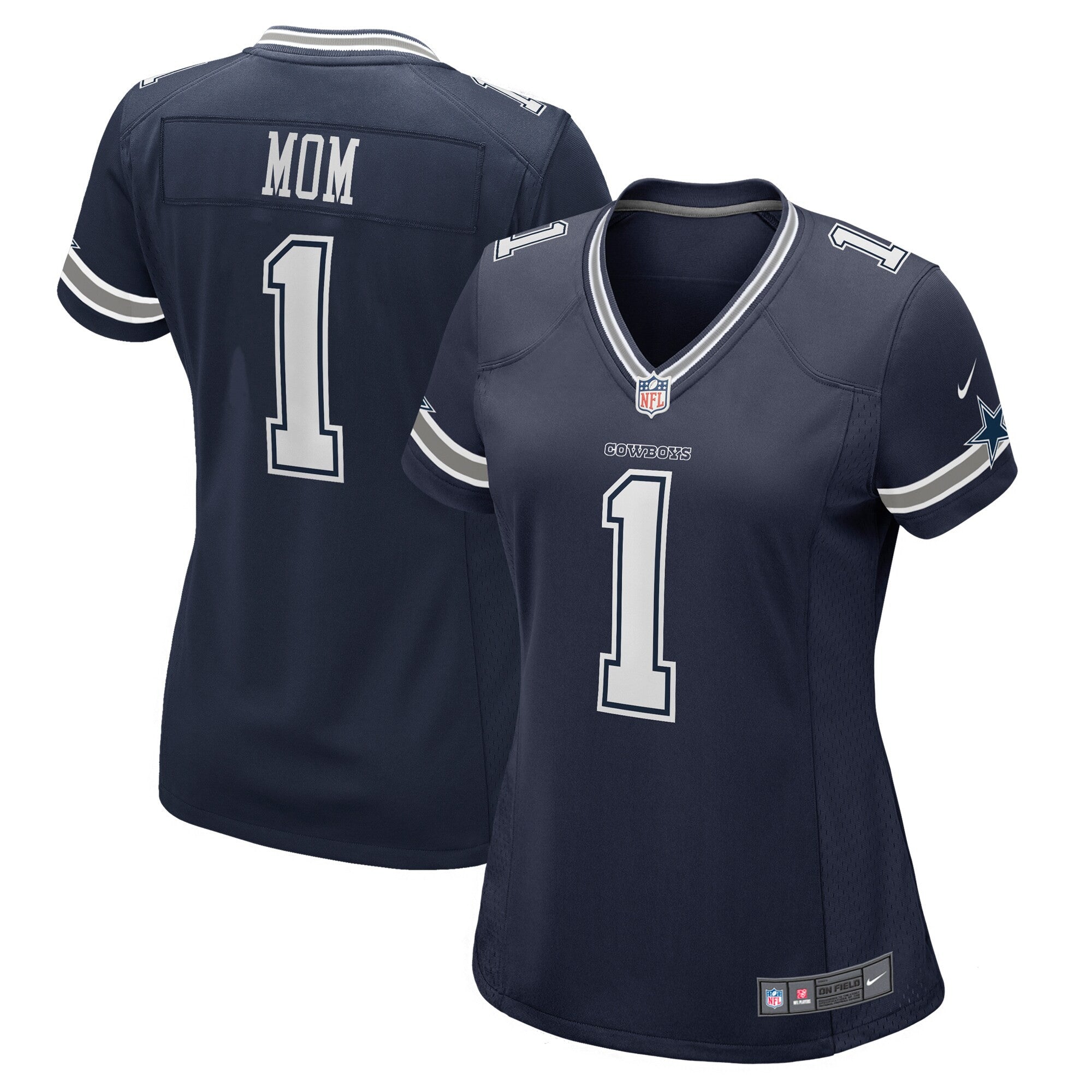 Number Dallas Cowboys navy jersey