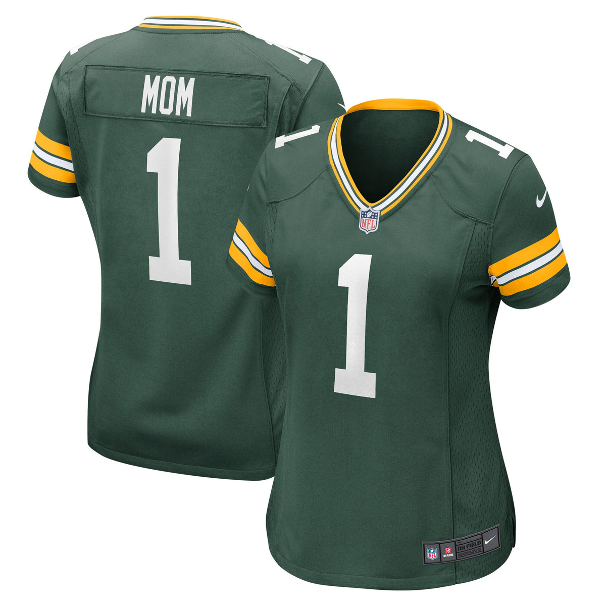 Number Green Bay Packers green jersey