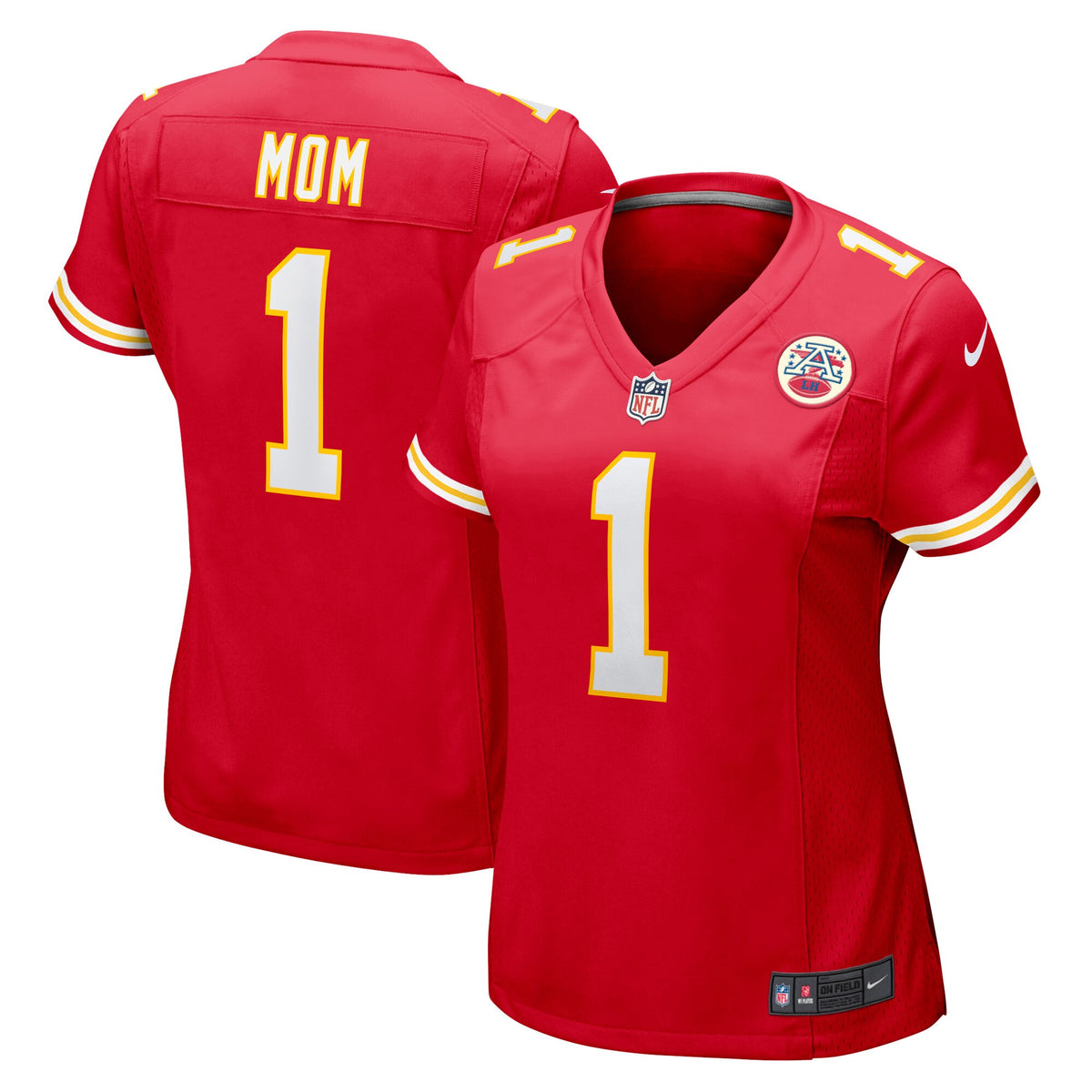 Number Kansas City Chiefs red jersey