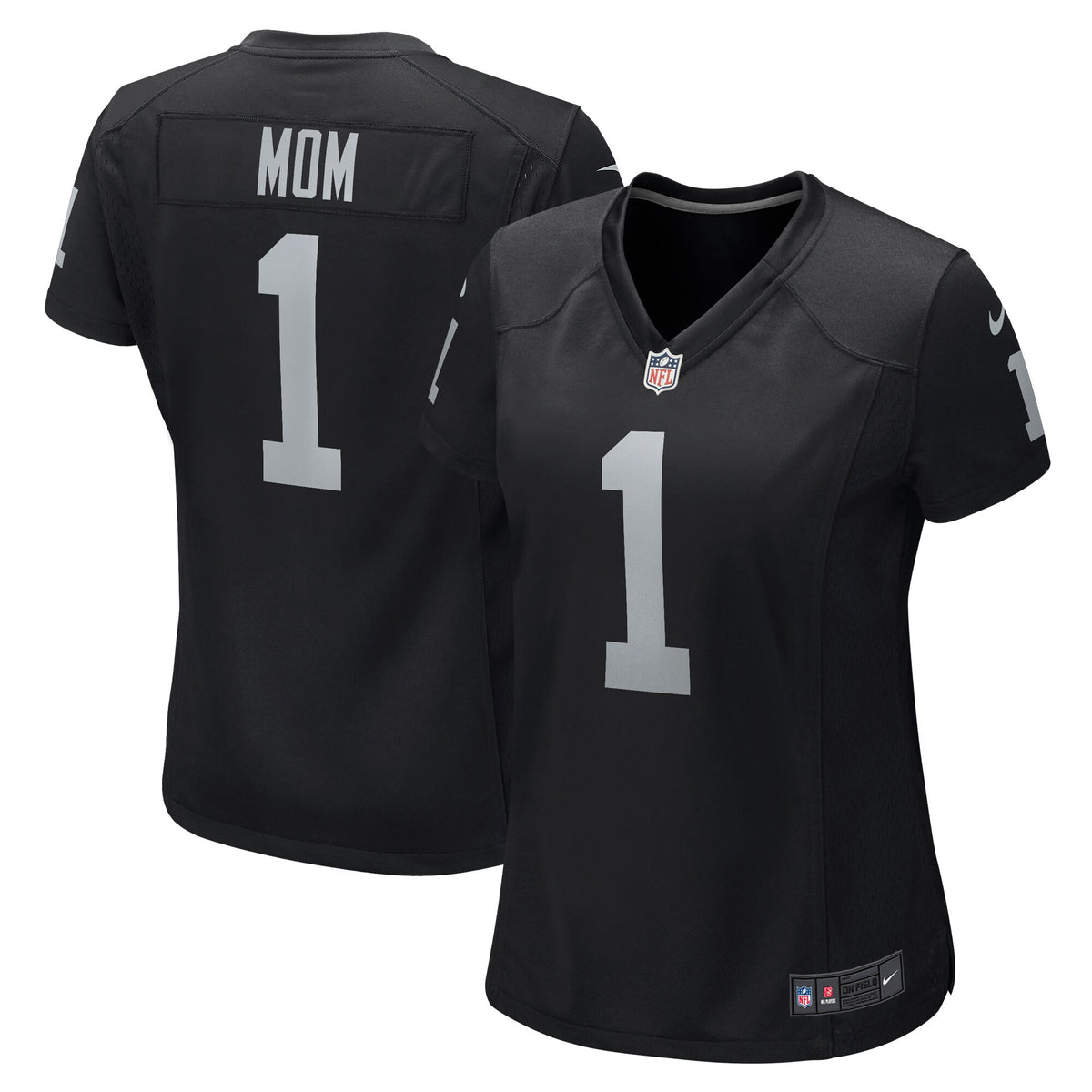 Number Las Vegas Raiders black jersey