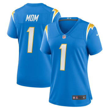 Number Los Angeles Chargers blue jersey