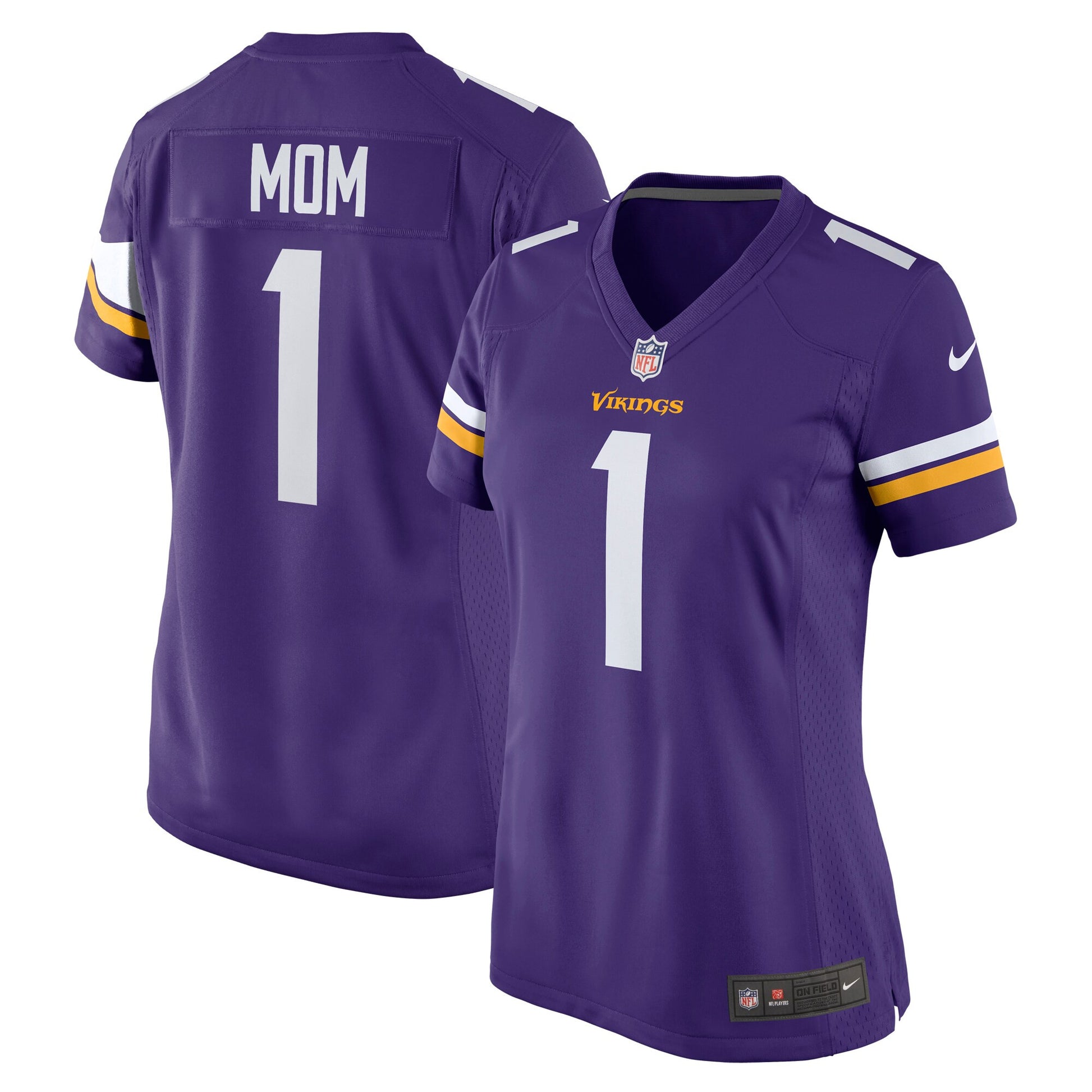 Number Minnesota Vikings purple jersey
