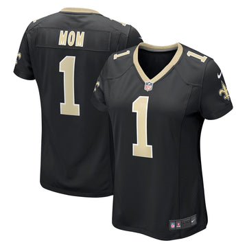 Number New Orleans Saints black jersey