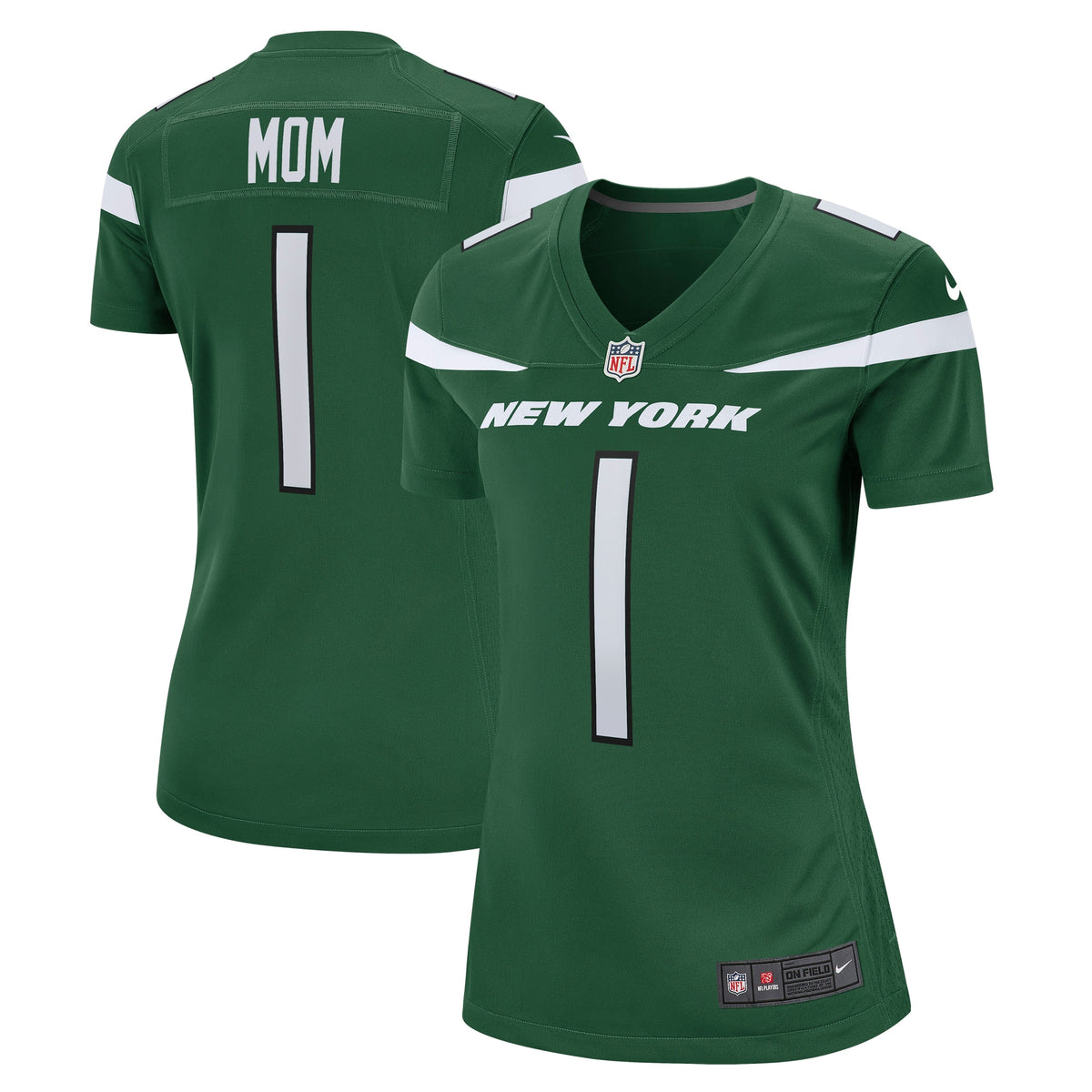 Number New York Jets green jersey