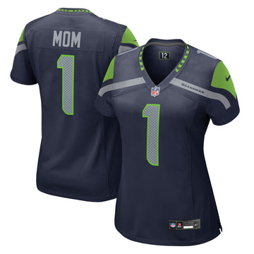 Number Seattle Seahawks navy jersey