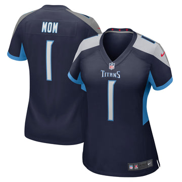 Number Tennessee Titans navy jersey