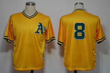 Oakland Athletics yellow jersey