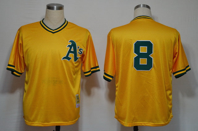 Oakland Athletics yellow jersey