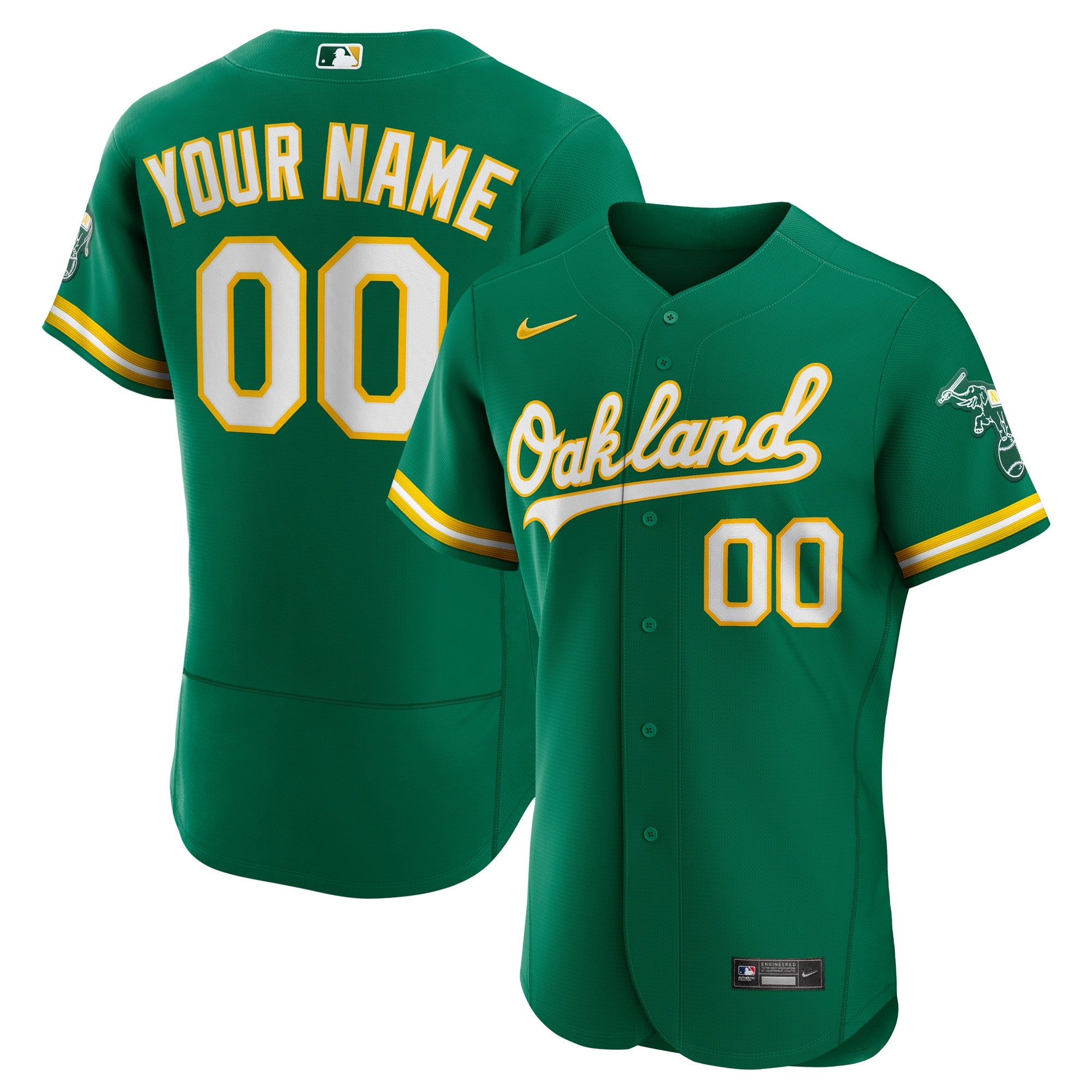 Oakland Athletics green Alternate jersey