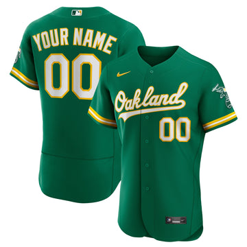 Oakland Athletics green Alternate jersey