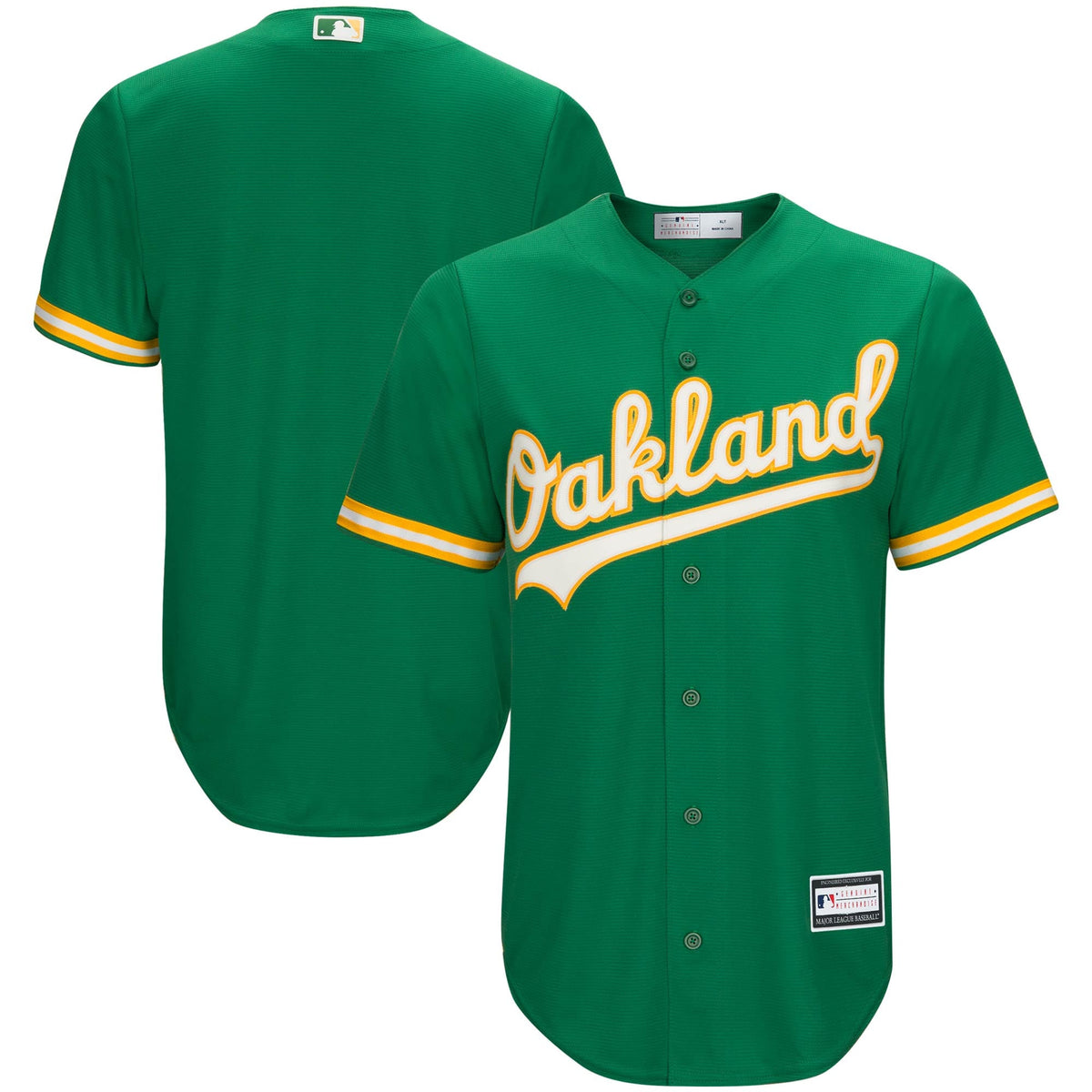 Oakland Athletics green jersey