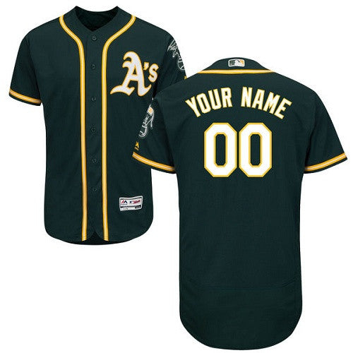 Oakland Athletics green jersey