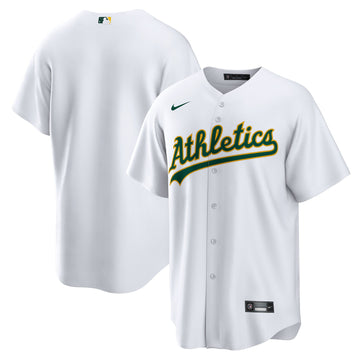 Oakland Athletics white Home jersey