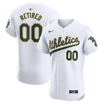 Oakland Athletics white Elite jersey