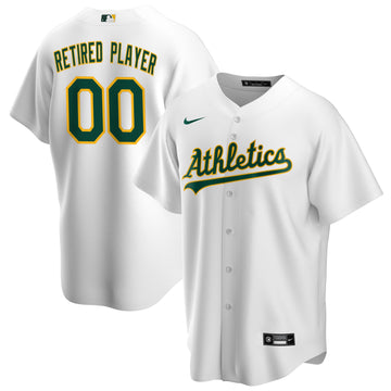 Oakland Athletics white Home jersey