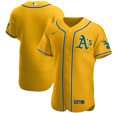 Oakland Athletics gold jersey