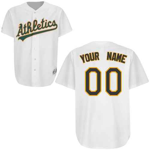 Oakland Athletics white jersey