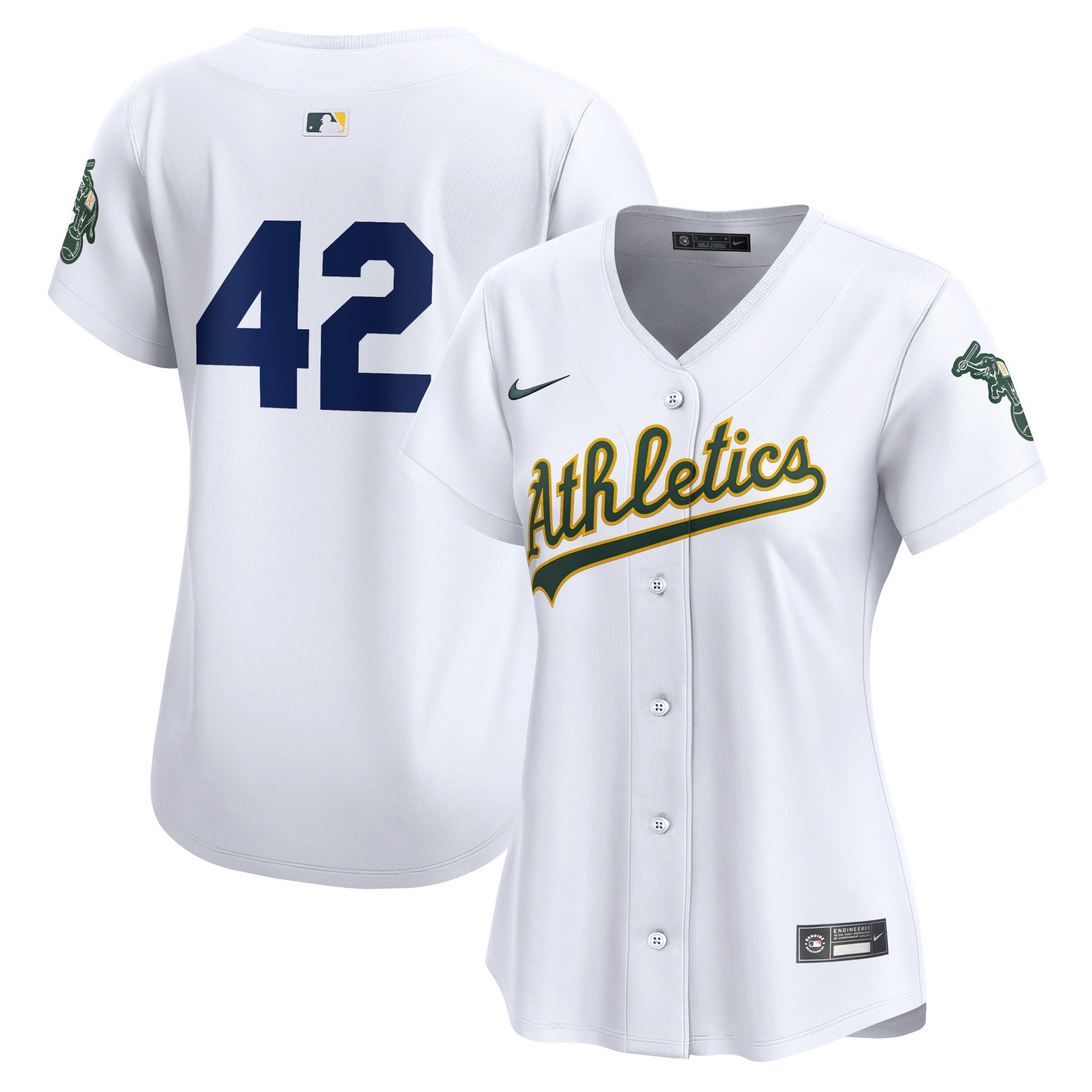 Oakland Athletics white Limited jersey