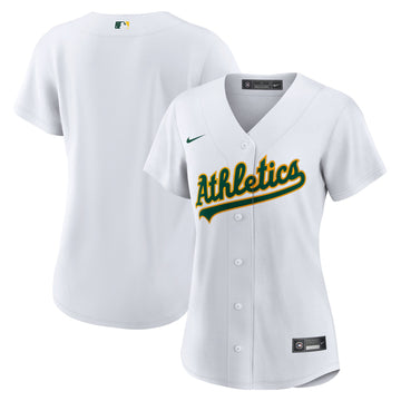Oakland Athletics white Home jersey