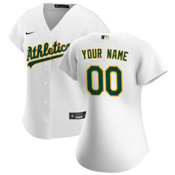 Oakland Athletics white Home jersey