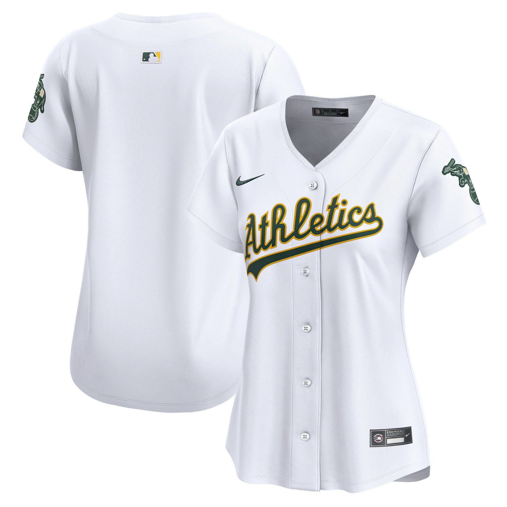 Oakland Athletics white Limited jersey