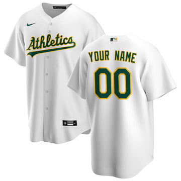 Oakland Athletics white Home jersey