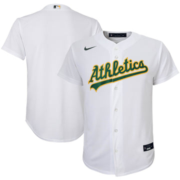 Oakland Athletics white Home jersey