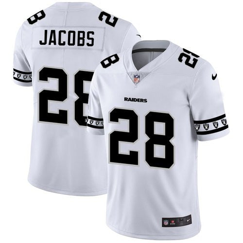 Josh Jacobs Las Vegas Raiders white Vapor jersey