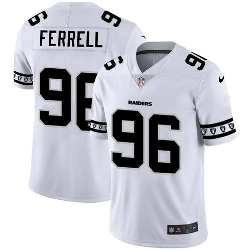 Clelin Ferrell Las Vegas Raiders white Vapor jersey
