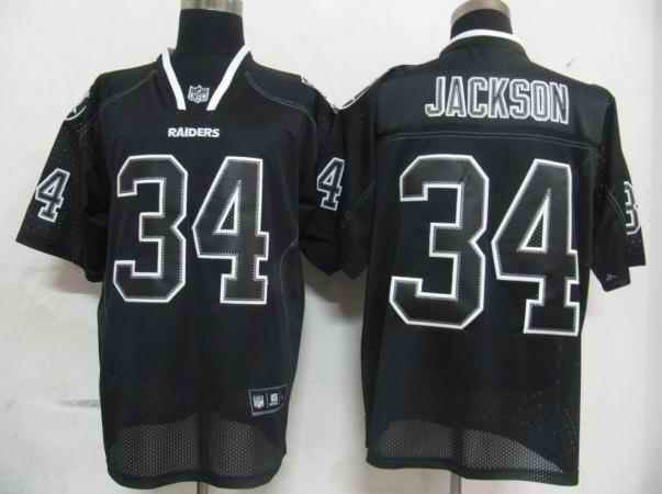 Custom Las Vegas Raiders black Shadow jersey