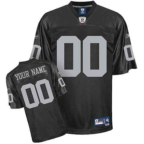 Custom Las Vegas Raiders black jersey