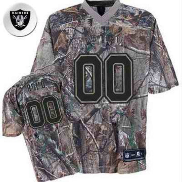 Custom Las Vegas Raiders camo Camo jersey