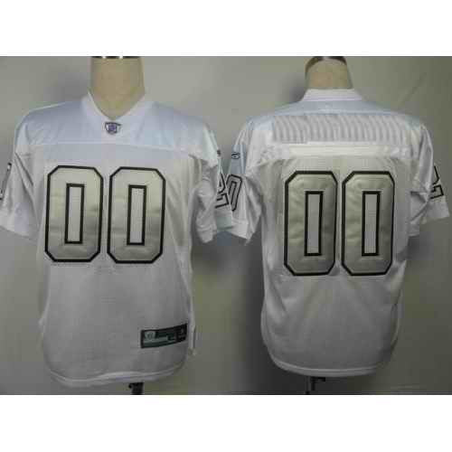 Custom Las Vegas Raiders silver jersey