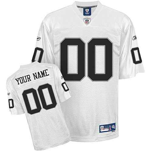 Custom Las Vegas Raiders white jersey