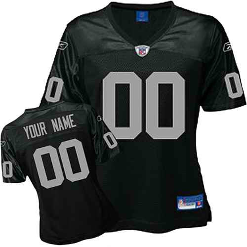 Custom Las Vegas Raiders black jersey