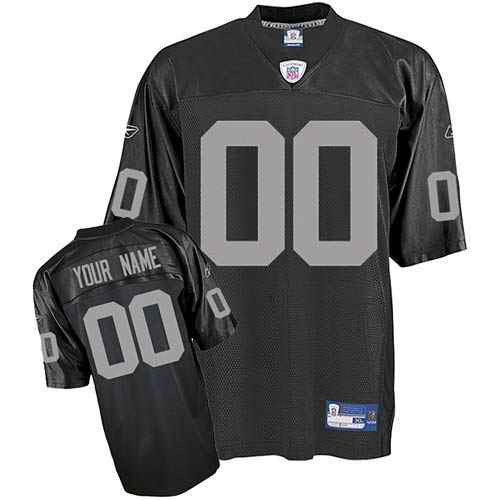 Custom Las Vegas Raiders black jersey
