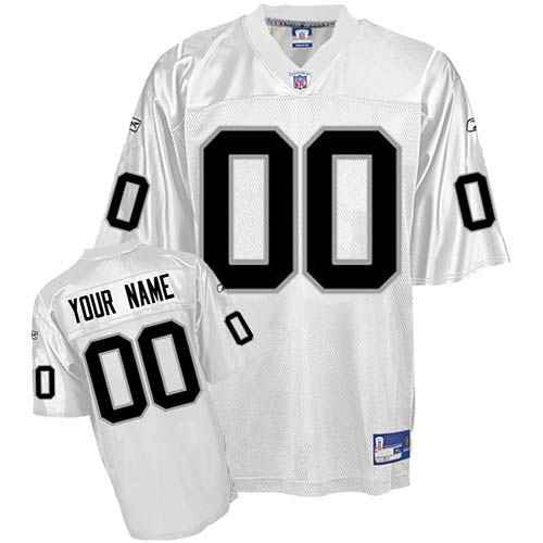 Custom Las Vegas Raiders white jersey