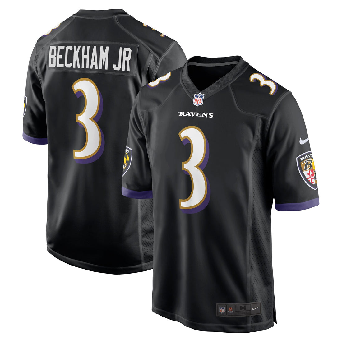 Odell Beckham Jr Baltimore Ravens black Alternate jersey