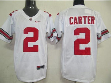 Ohio State Ohio State 2 Carter white jersey