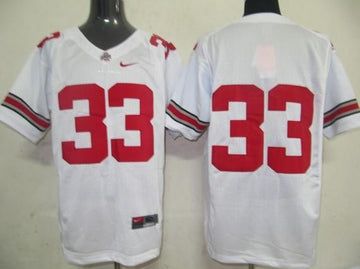 Ohio State Ohio State 33 white jersey