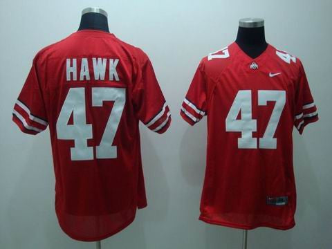 Ohio State Ohio State 47 Hawk red jersey