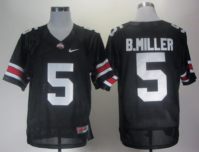 Ohio State Ohio State 5 B.Miller black jersey