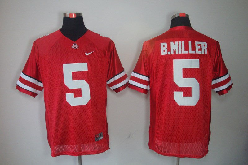 Ohio State Ohio State 5 B.Miller red jersey