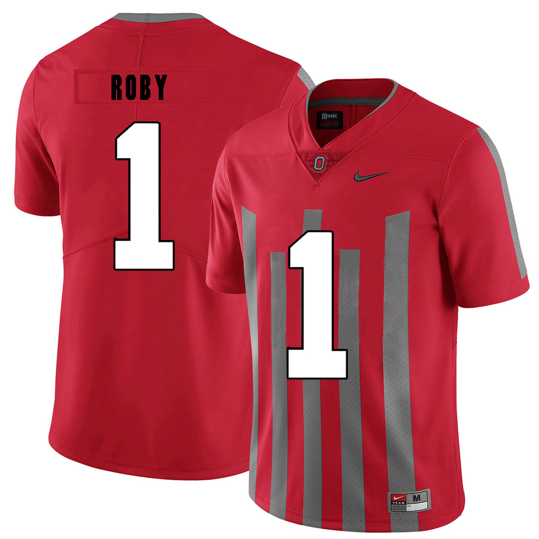 Bradley Roby Ohio State Buckeyes red Elite jersey