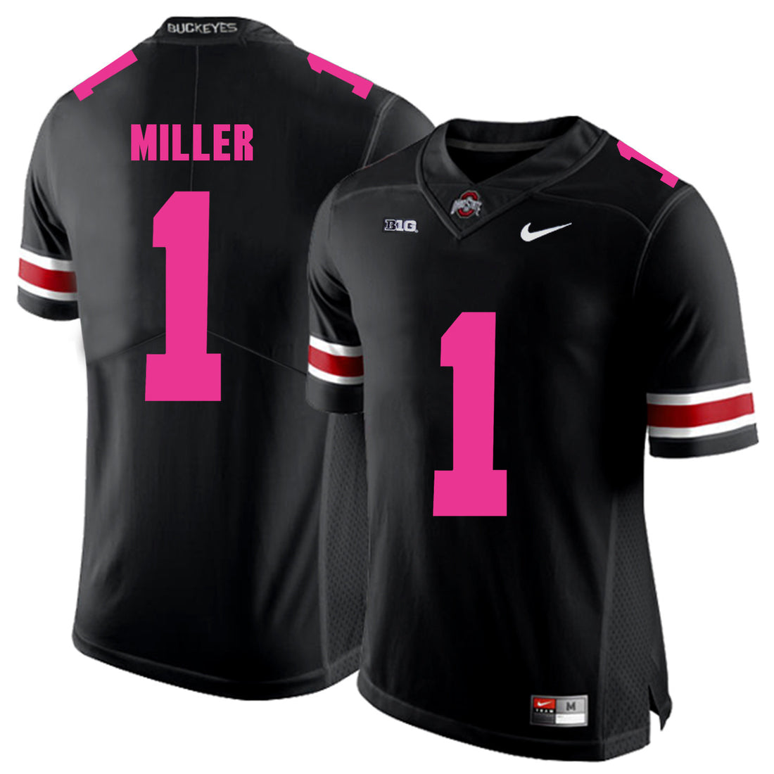 Braxton Miller Ohio State Buckeyes black jersey