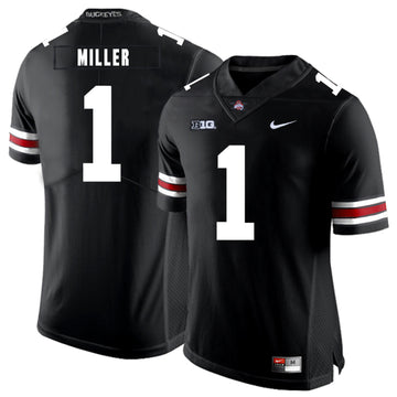 Braxton Miller Ohio State Buckeyes black jersey