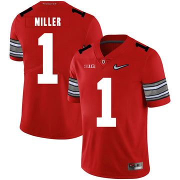 Braxton Miller Ohio State Buckeyes red jersey