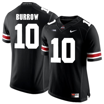Joe Burrow Ohio State Buckeyes black jersey