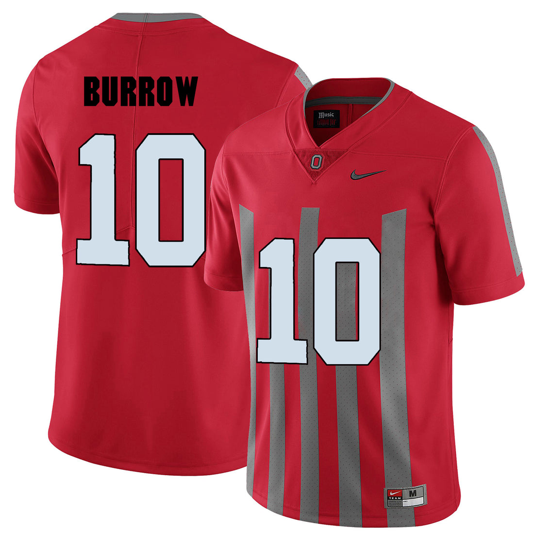Joe Burrow Ohio State Buckeyes red Elite jersey
