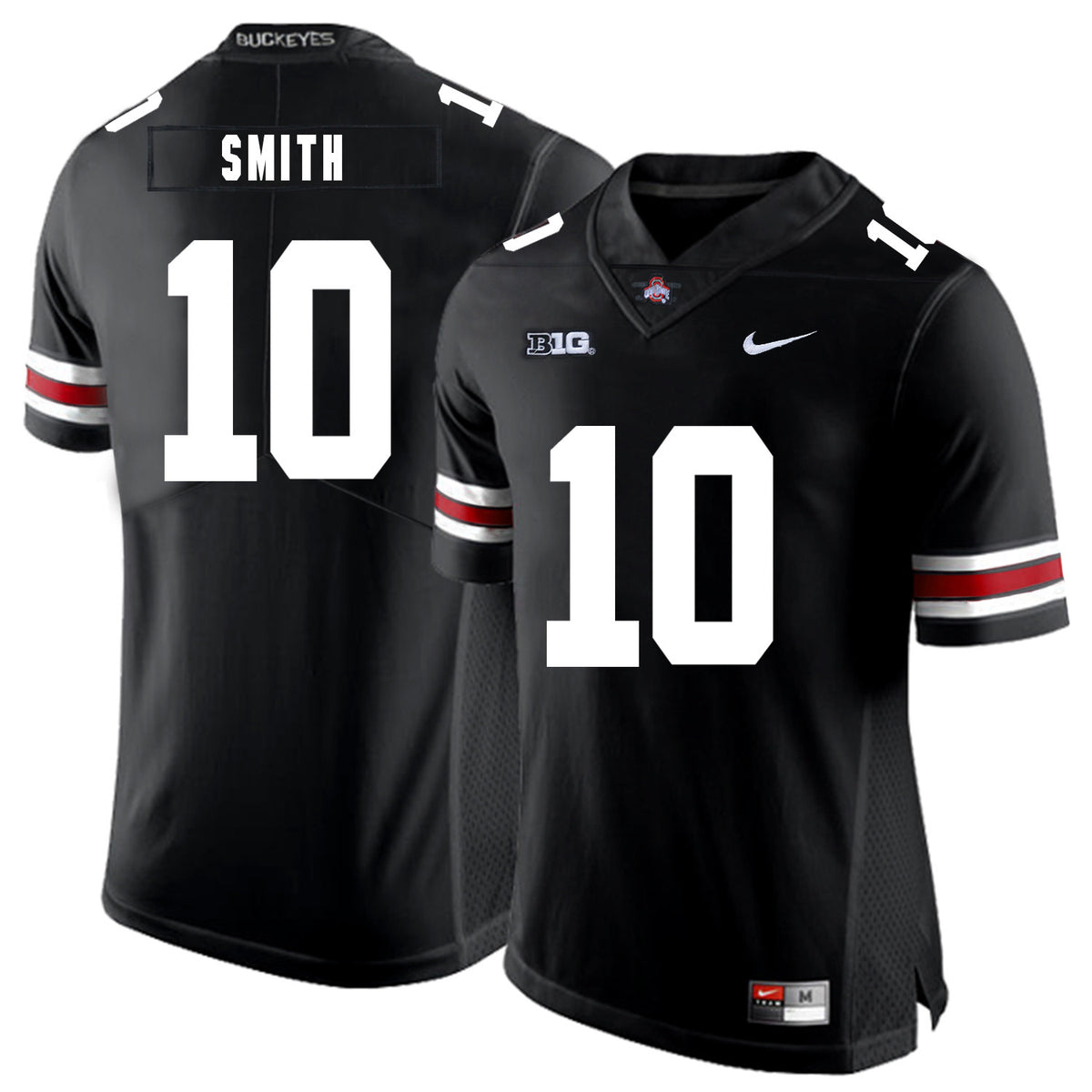 Troy Smith Ohio State Buckeyes black jersey